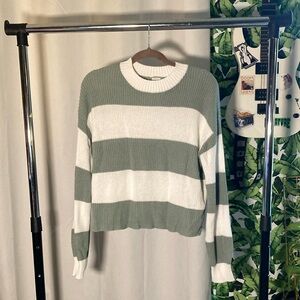 Striped Sweater - Also fits like a Women’s Small